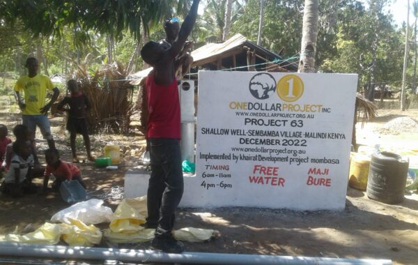 Project 63 – Shallow Well in Sembamba Village